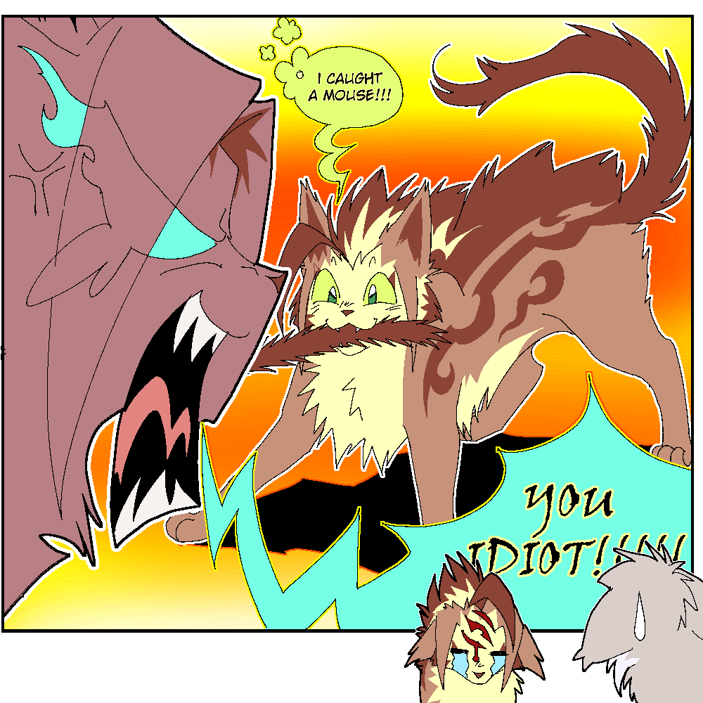 runningpaw and mousepaw